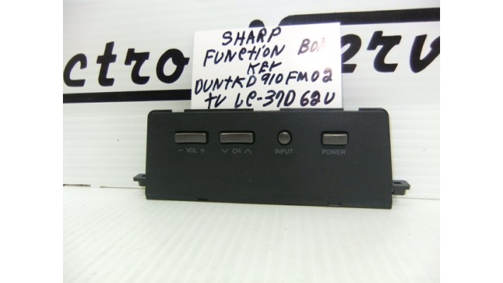 Sharp DUNTKD910FM02 module function board .